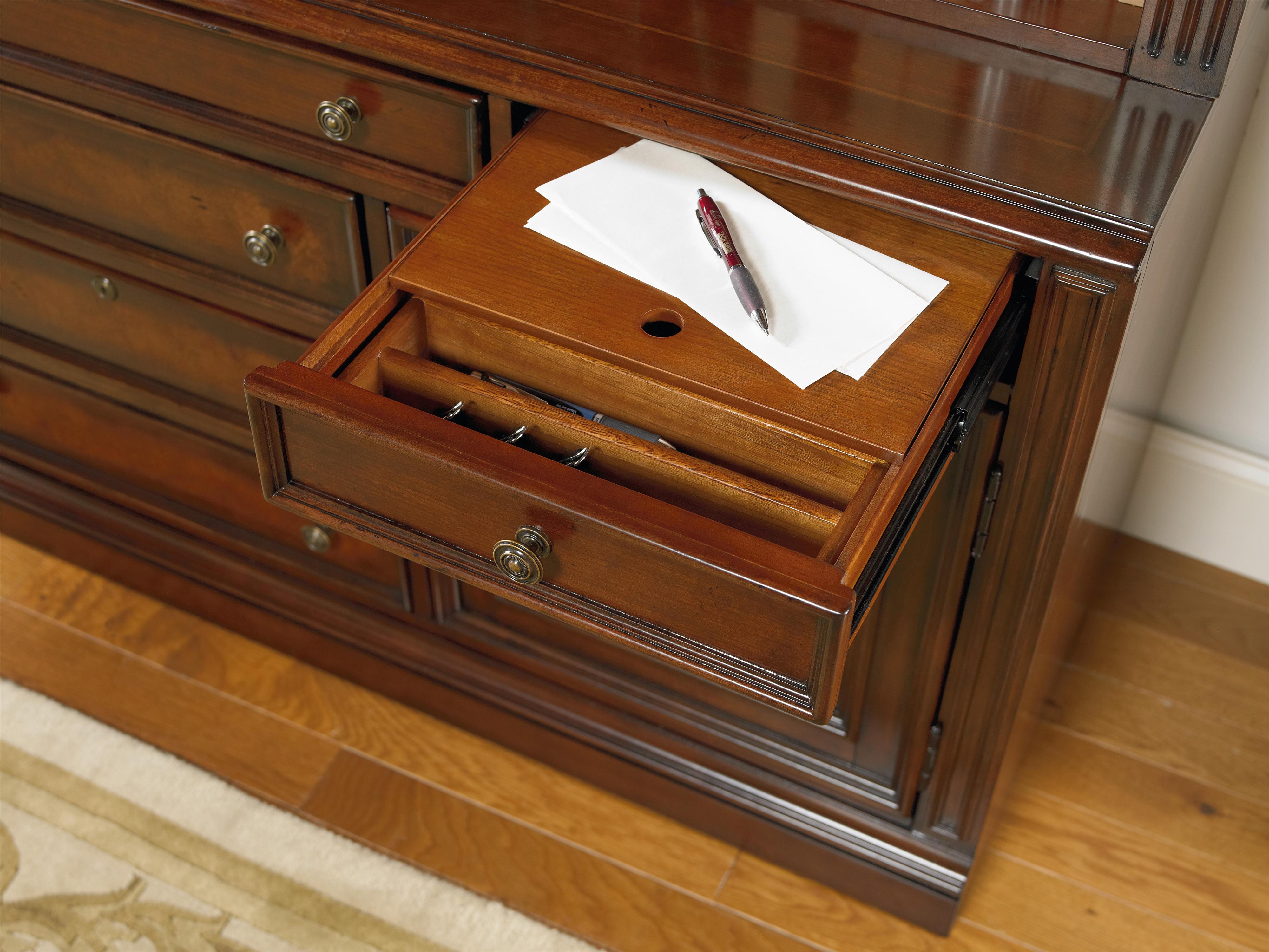 Hamilton Home European Renaissance II Office Wall Unit with Peninsula